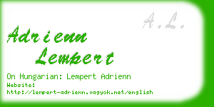 adrienn lempert business card